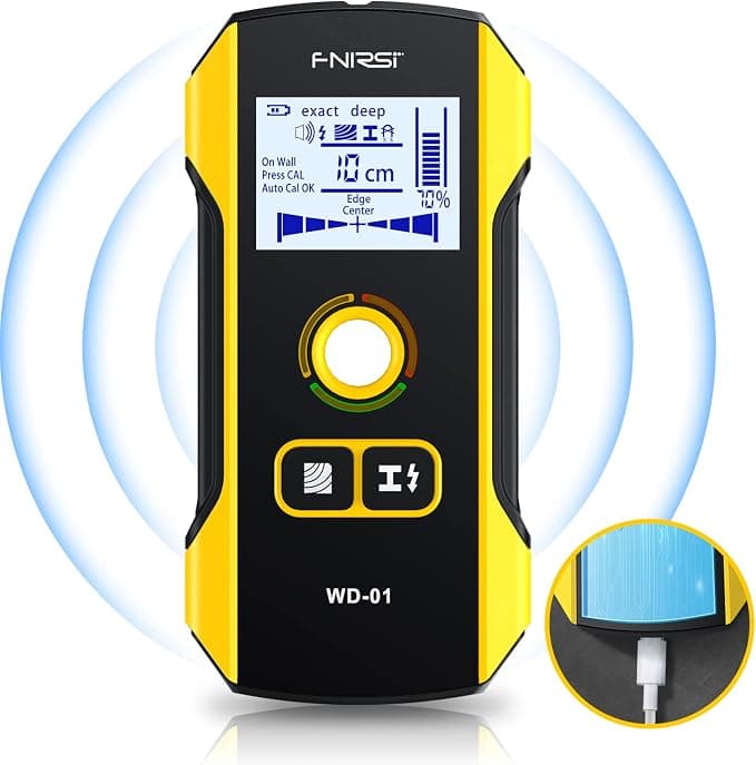 FNIRSI 6-in-1 Wall Scanner Stud Finder & Detector