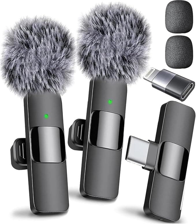 Mini Mic Pro: Wireless Mic for iPhone & Android Creators